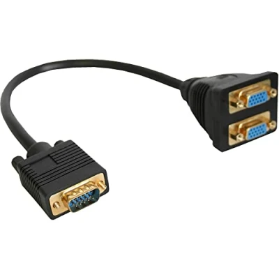 Afbeelding van InLine® VGA Y adapterkabel, M naar 2x V