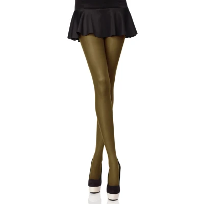 Afbeelding van Merry Style Dames Panty 40 DEN Medium gloss Polyamide SS Hiver Khaki M