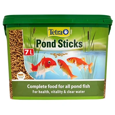 Afbeelding van Tetra Pond Sticks visvoer voor vijvervissen, gezonde vissen en helder water in de tuinvijver, 7 l emmer