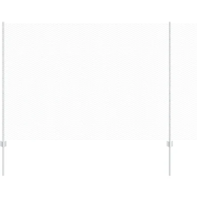 Afbeelding van vidaXL Hekpalen 22 stuks U vorm 160 cm Gegalvaniseerd staal, Hexagonaal hek 1.6x50 m staal