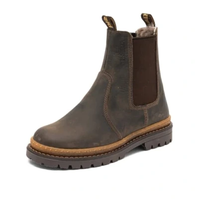 Afbeelding van Bisgaard Neo Lamb Laars Bruin Maat 28 (Kids) Jongens Hatshoe Kinderschoenen