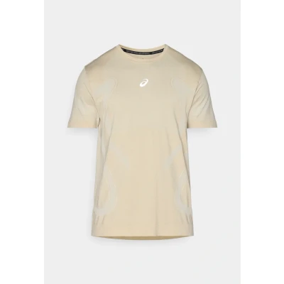 Afbeelding van Asics Seamless Sport Tshirt, Heren, Maat: XS, Cream