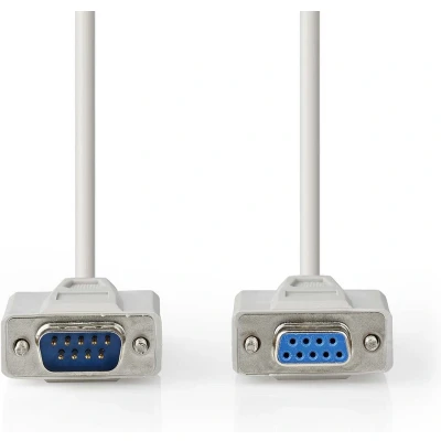 Afbeelding van Seriële verlengkabel 3 meter (D sub 9 pins naar D pins)