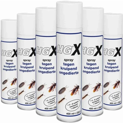 Afbeelding van 6x HG X Tegen Kruipend Ongedierte 400 ml