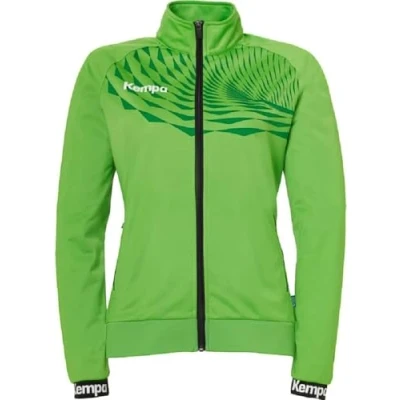 Afbeelding van Kempa Dames Wave 26 Poly Jacket Women Sport Voetbal Trainingsjack Sweatshirt Jas Sweatjack