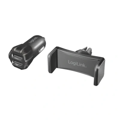 Afbeelding van LogiLink PA0203 oplader voor mobiele apparatuur Powerbank, Smartphone, Tablet Zwart Sigarettenaanste
