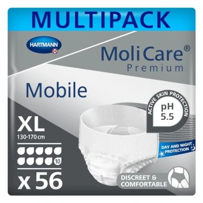 Afbeelding van Hartmann MoliCare Mobile 10 druppels XL 4 pakken van 14 stuks