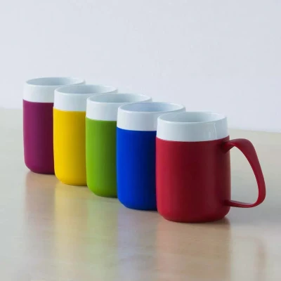 Afbeelding van Thermo Drinkbeker met Handvat 260 ml Groen