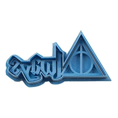 Afbeelding van Cuticuter Always Harry Potter uitsteekvorm, blauw, 8 x 7 1,5 cm