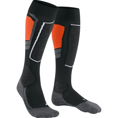 Afbeelding van Falke SK4 Advanced Skiing Light Cushioned Kniekousen, Dames, Maat: 41/42, Black