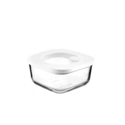 Afbeelding van Guzzini Kitchen Active Design, STORE&amp;MORE GLASS, Hermetisch Glazen Koelkast/Vriezer/Magnetron (S) Transparant, 12 x h6,3 cm 410 cc 11330011