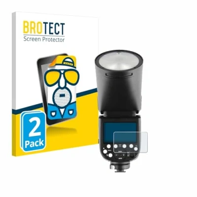 Afbeelding van BROTECT Screenprotector voor Godox V1 Folie Beschermfolie matte (2 Stuks)
