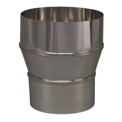 Afbeelding van Nedco EW RVS verloopstuk 124 mm uitw. 150