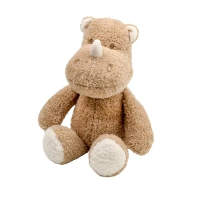 Afbeelding van Nattou TEDDY Knuffel Neushoorn 30 cm Karamel