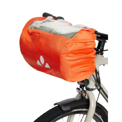 Afbeelding van VAUDE / Raincover for handle bar bag Regencover Unisex orange &gt;70% Recycled materiaal