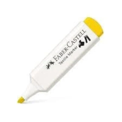 Afbeelding van Faber Castell textielmarker geel FC 159507