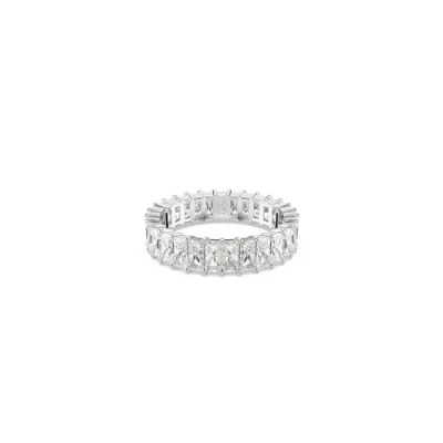 Afbeelding van Swarovski dames Matrix ring met zirkonia 60 in de kleur Zilver, maat: Maat 19 mm