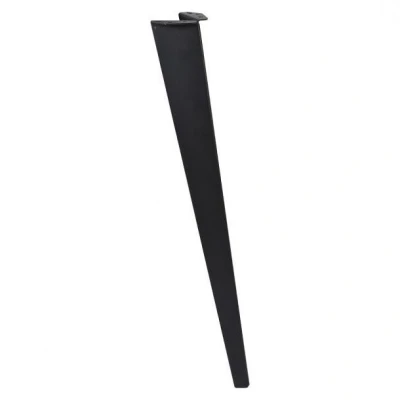 Afbeelding van Tafelpoot Zwart Staal Modern 72 cm Per Stuk