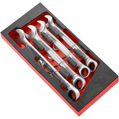 Afbeelding van Facom sls mod foam 4 ringsteekratelsleutel 21 27mm MODM.467J4SLS
