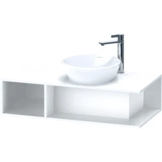 Afbeelding van Duravit D neo wastafelonderbouwkast hangend wit glans (1000 x 260