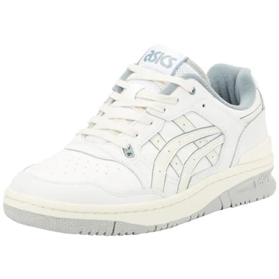 Afbeelding van Asics Sportstyle EX89 Unisex Sneakers laag, Maat: 43.5, White/cream Leer en textiel