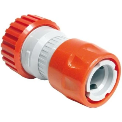 Afbeelding van Slangkoppeling met Waterstop Sproeier naar Tuinslang 3/4 inch Per Stuk