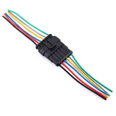 Afbeelding van New 3/4/5/6 Pin Way Waterproof Electrical Connectors Socket Kit Car Auto Wire Connector Plug with Andere accessoires