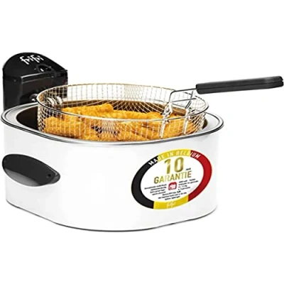 Afbeelding van Frifri 1528 Frituurpan 4 liter koude zone 3200 Watt 1,5 kg friet 10 jaar garantie