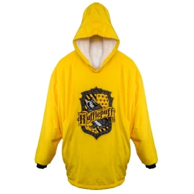 Afbeelding van Harry Potter: Huffelpuf Oversized Deken Hoodie Geel, One size