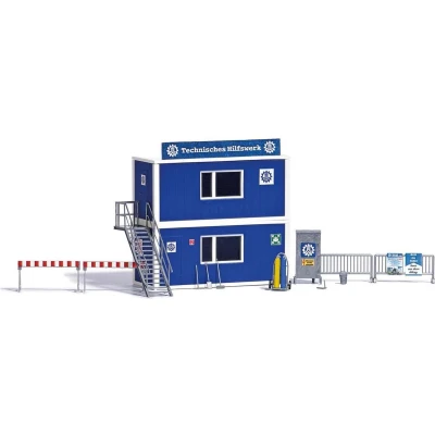 Afbeelding van Busch 1029 H0 set THW containers Bouwpakket
