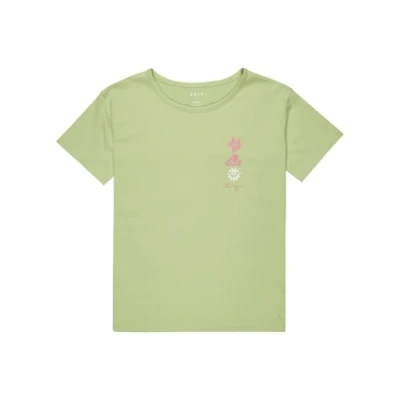 Afbeelding van Roxy, Day and Night T shirt met korte mouwen voor meisjes, 14 jaar, groen (Foam Green), schuim, Jaren