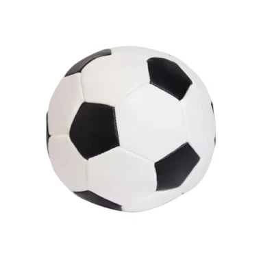 Afbeelding van alldoro 60302 Softbal Diameter 10 cm, zwart wit kleur, Ø cm