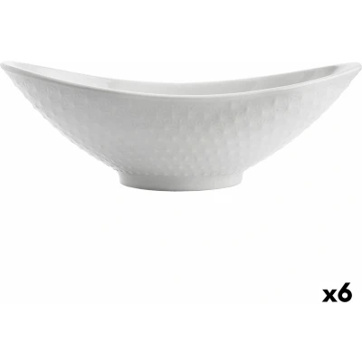 Afbeelding van Serveerschaal Quid Gastro Ovalen Keramisch Wit (21,5 x 12,5 7 cm) (6 Stuks)