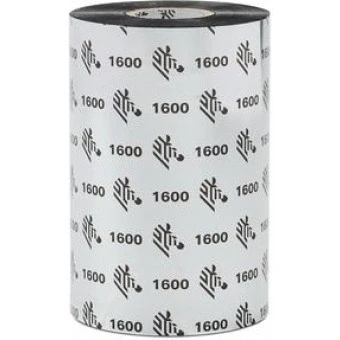 Afbeelding van Zebra 1600 wax ribbon 01600BK15645 156mmx450m