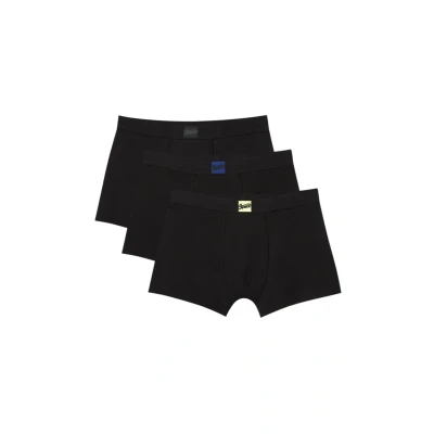 Afbeelding van PULL&amp;BEAR 3PACK Boxerbriefs, Heren, Maat: Small, Black