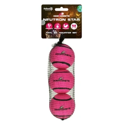 Afbeelding van Dog Comets Bal Neutron Star 3 Stuks Roze