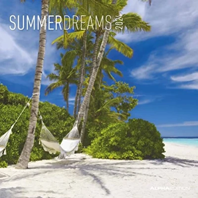 Afbeelding van Summer Dreams 2024 Broschürenkalender 30x30 cm (30x60 geöf