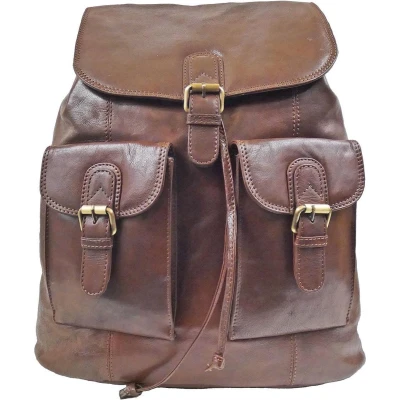Afbeelding van SEDNA leren rugzak Tuscon (choco)