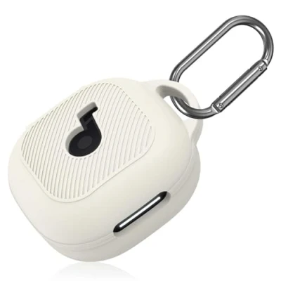 Afbeelding van MOWYEOK siliconen hoesje compatibel met Anker Soundcore P40i, draagbare kras en schokbestendige hoes, front led zichtbaar, voor behuizingsaccessoires,