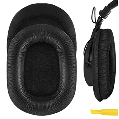 Afbeelding van GEEKRIA QuickFit vervangende oorkussens voor Sony MDR 7506, V6, CD900ST (zwart, kunstleer)