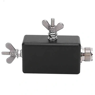 Afbeelding van Mini Balun 1: 9, Waterdichte Zwarte Balun, Geschikt voor HF Korte Golf Antenne QRP Station en Buitenmeubilair