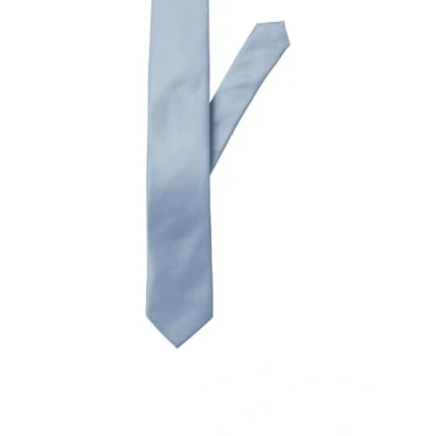Afbeelding van JACK &amp; JONES Heren JACSOLID TIE NOOS stropdas, Chambray Blue, One Size, Size