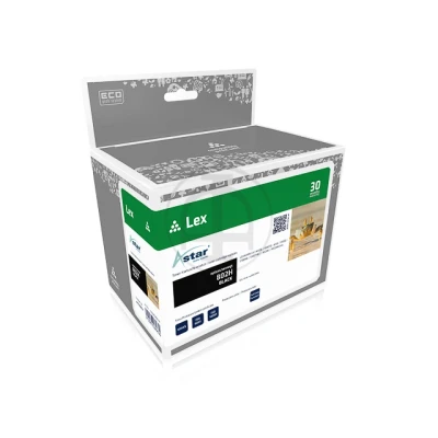 Afbeelding van AS11802 Astar Lexmark 80C2HK0 CX toner zwart rebuilt 4000pag chip