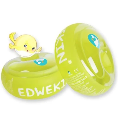Afbeelding van EDWEKIN® zwemvleugeltjes voor kinderen met extra grote luchtkamers; Zwemhulpmiddel baby&#039;s/peuters van 1 tot 6 jaar; Perfecte zwemhulp meisjes en jongens, transparant design