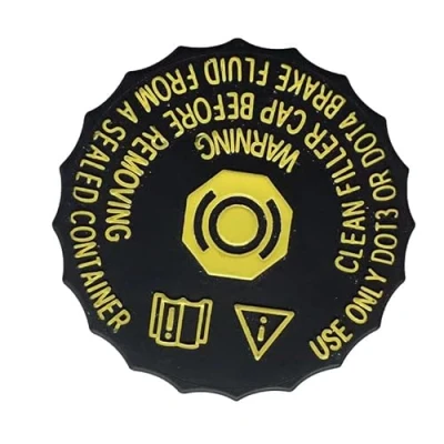Afbeelding van VSREI Brake Fluid Reservoir Cap for Citroën Peugeot Compatible with models 206, 207, 301, 2008, 3008, 308, 408, 508, C2, C3 XR, C4, C5