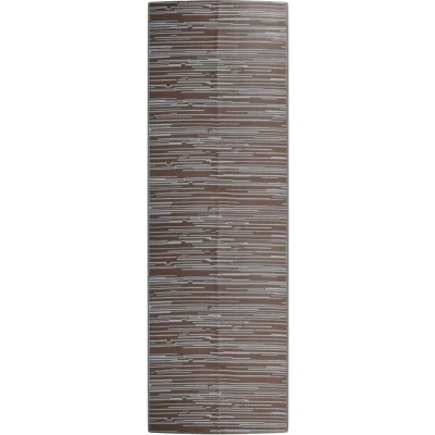 Afbeelding van Buitenkleed 80x250 cm polypropeen bruin