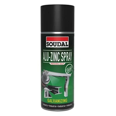 Afbeelding van Soudal Alu Zinc Spray Acrylic 400 ml 154608