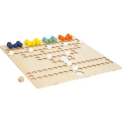 Afbeelding van small foot 11786 Barrikade XL van hout voor 4 spelers, gezelschapsspel het hele gezin in groot formaat, 6 jaar