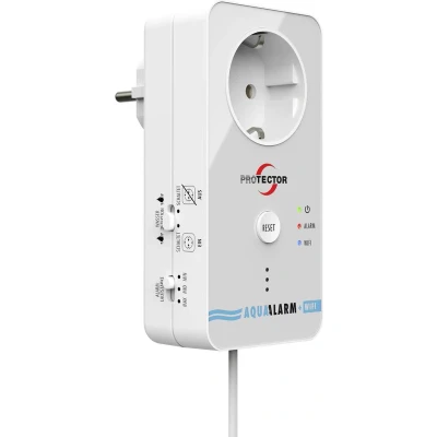 Afbeelding van Protector 15021 Watermelder Met WiFi alarmdoorschakeling externe sensor werkt op het lichtnet