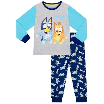 Afbeelding van Bluey Pyjama&#039;s Jongenspyjama Sets Met Lange Mouwen Voor Jongens Veelkleurig 110